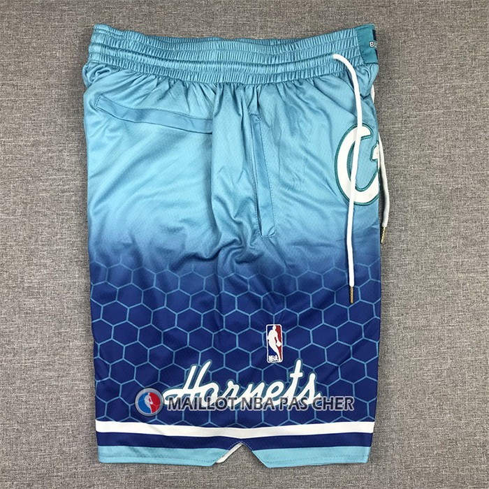 Short Charlotte Hornets Ville Just Don 2021-22 Vert